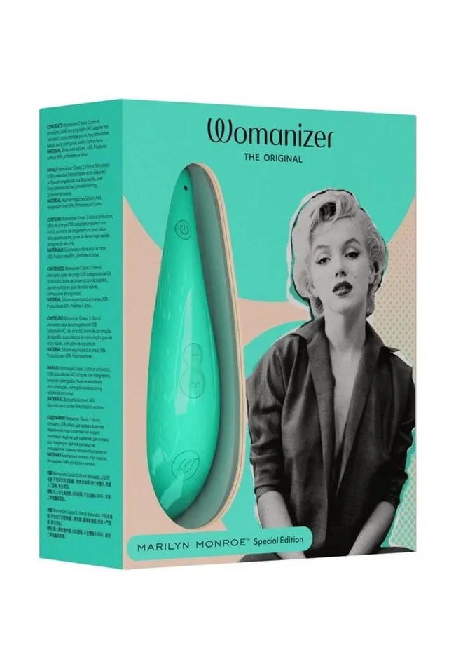 Womanizer Marilyn Monroe Special Edition Rechargeable Clitoral Stimulator Womanizer Female Sex Toys