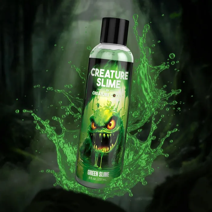 XR Brands Dildos Creature Slime by Creature Cocks Green Water Based Lubricant 237 ml Bottle