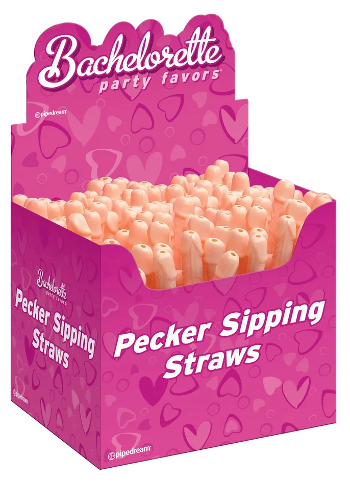 Bachelorette Party Favors Pecker Sipping Straws 144 Piece Display Light Pipedream Male Sex Toys Bachelorette Party Favors Pecker Sipping Straws 144 Piece Display Light Pipedream Male Sex Toys