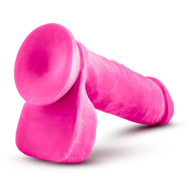 Blush Novelties Dildos Au Naturel Bold Hero 8 In Dildo Pink