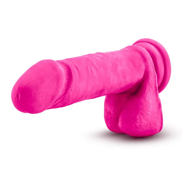 Blush Novelties Dildos Au Naturel Bold Hero 8 In Dildo Pink