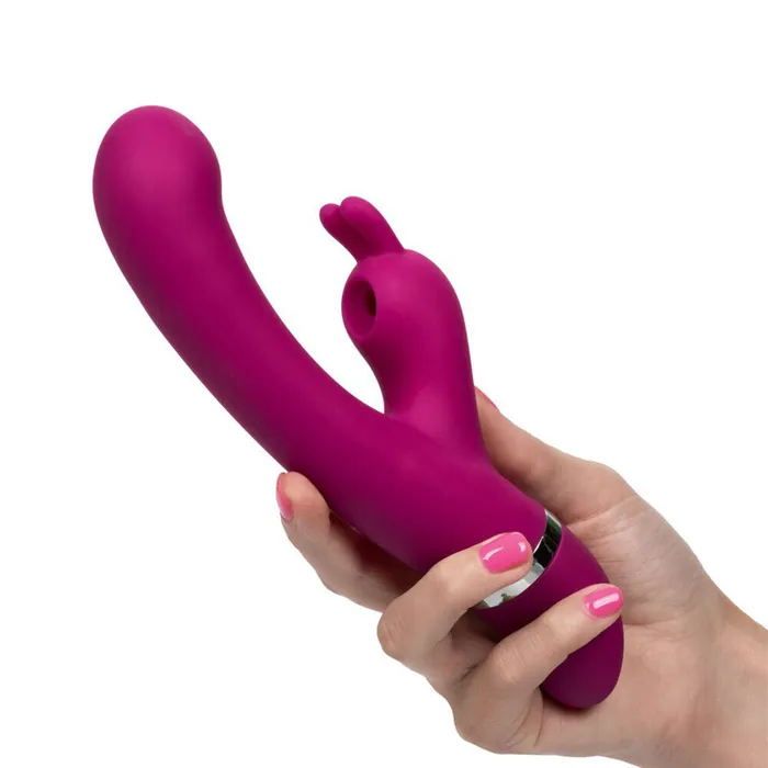 CalExotics Female Sex Toys Foreplay Frenzy Bunny Kisser Vibrator