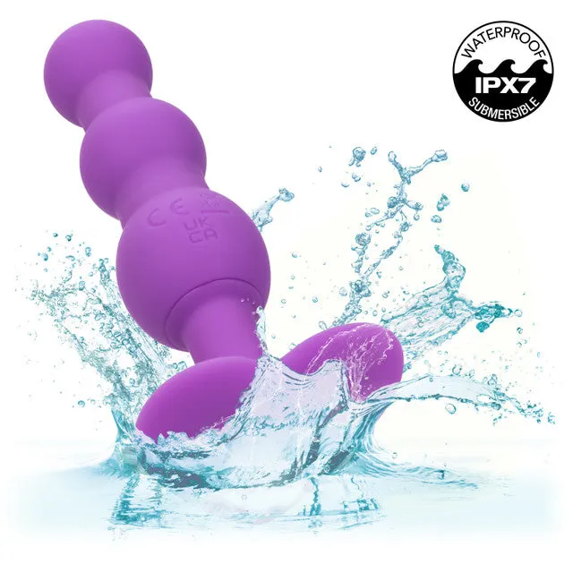 CalExotics First Time Vibrating Triple Beaded Probe Purple CalExotics Vibrators