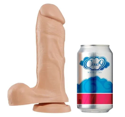 Dildos Cloud 9 Novelties Cloud 9 Working Man 7 Light Your Rock Star thick