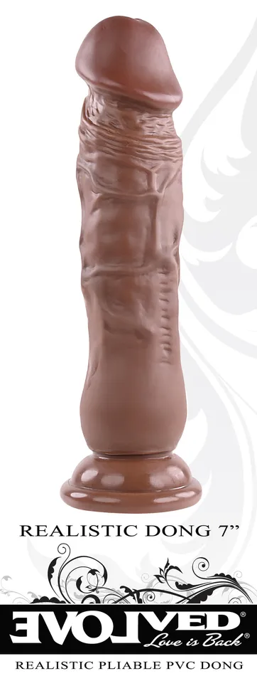 Dildos Evolved Novelties Realistic Dong 7 Dark 