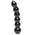 Dildos FIFTY SHADES FREED ITS DIVINE GLASS BEADED DILDO BLACK FIFTY SHADES