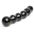 Dildos FIFTY SHADES FREED ITS DIVINE GLASS BEADED DILDO BLACK FIFTY SHADES