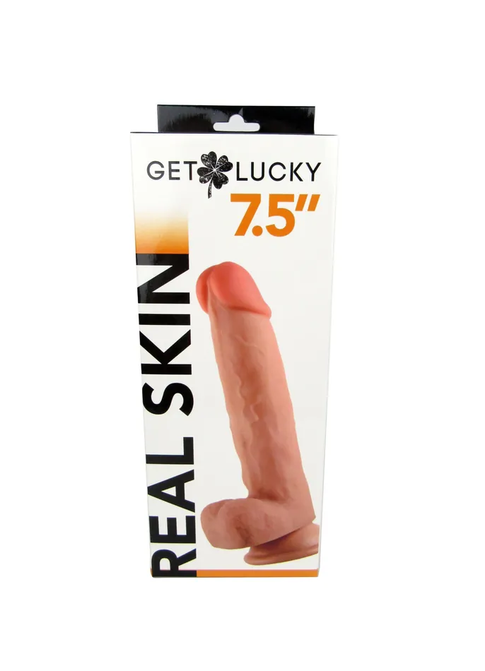 Dildos Shibari Get Lucky 75 Real Skin Light Brown Thank Me Now