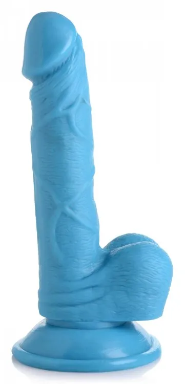 Dildos XR Brands Pop 65in Dildo W Balls Blue