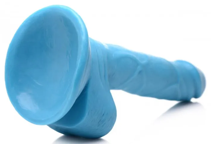 Dildos XR Brands Pop 65in Dildo W Balls Blue