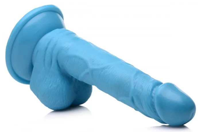 Dildos XR Brands Pop 65in Dildo W Balls Blue