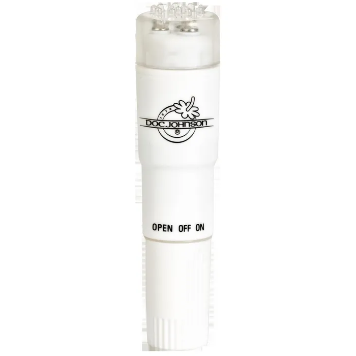 Doc Johnson Vibrators White Nights Pocket Rocket White