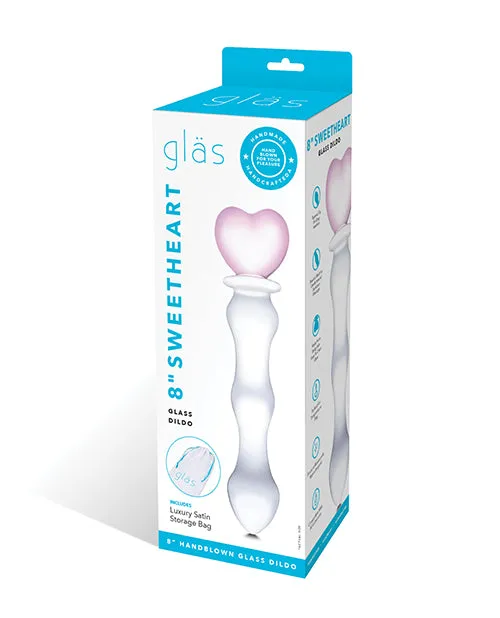 Electric Hustler Lingerie Dildos Glas 8 Sweetheart Glass Dildo 