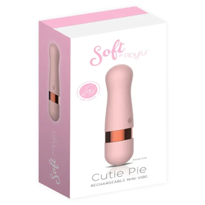 Female Sex Toys Playful Soft By Playful Cutie Pie Rechargeable Mini Vibe