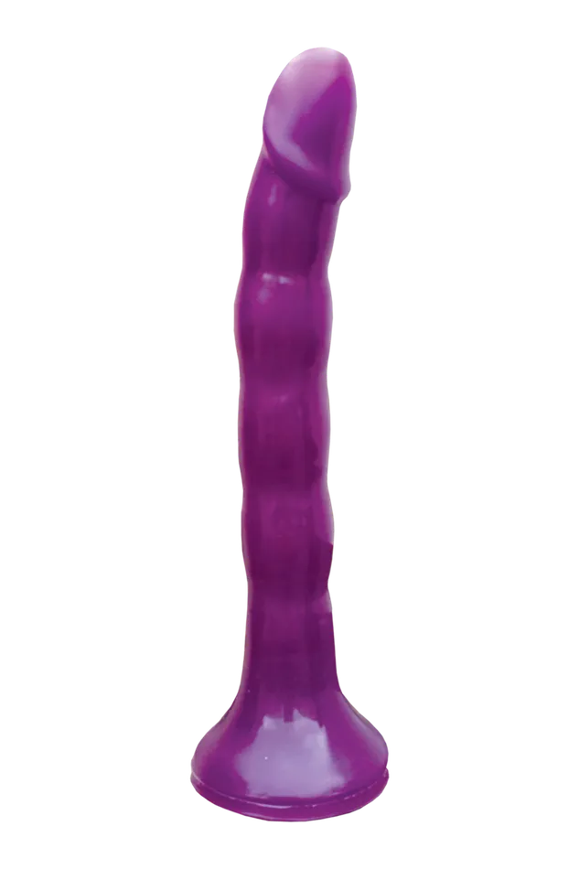 Hott Products Female Sex Toys Wet Dreams Skinny Me Strapon Purple