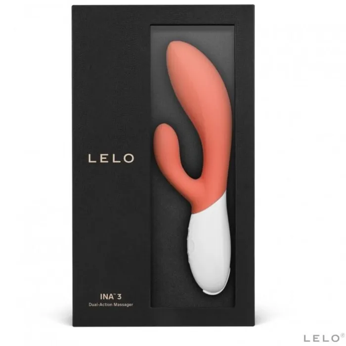 Lelo Vibrators Lelo Ina 3 Dual Action Luxury Massager Coral