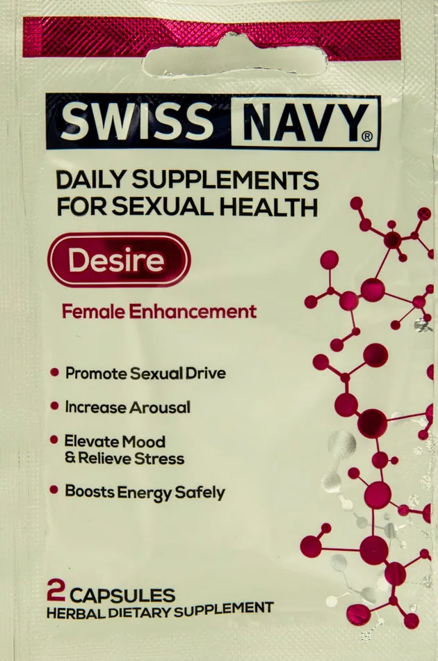 MD Science Lab Vibrators Swiss Navy Desire Female Enhancement 2 Ct Single Pack