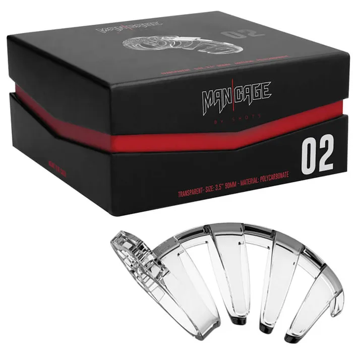 ManCage 02Transparent 35 SHOTS Vibrators