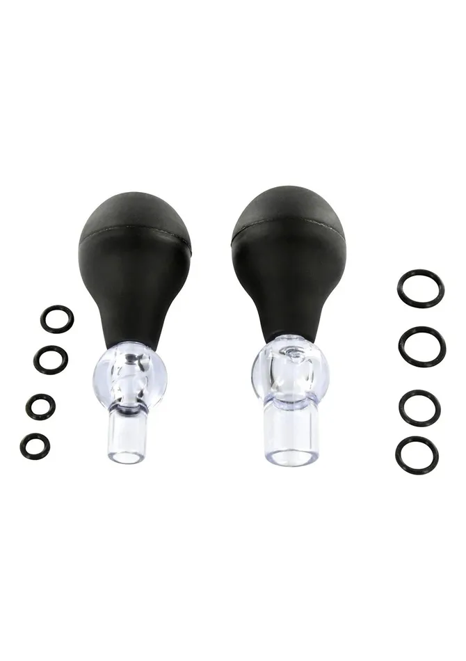 NIPPLE PUMP 10 PEICE SET SEVEN CREATIONS Female Sex Toys