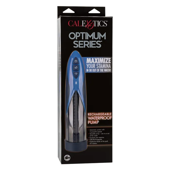 Optimum Series Waterproof Pump Rechargeable California Exotic Novelties Female Sex Toys