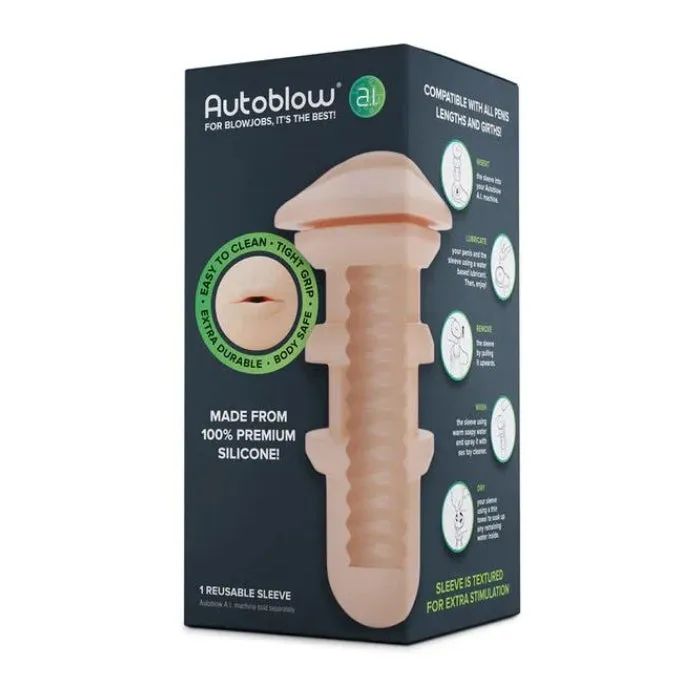 PAR Autoblow AI Sleeve Mouth Light Male Sex Toys