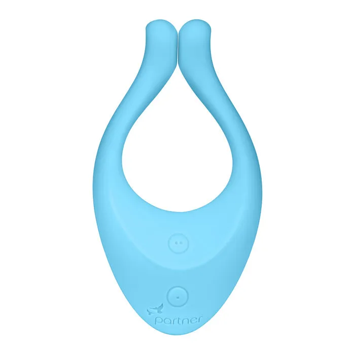 PAR Vibrators Satisfyer Multifun 1 Partner Vibrator Blue