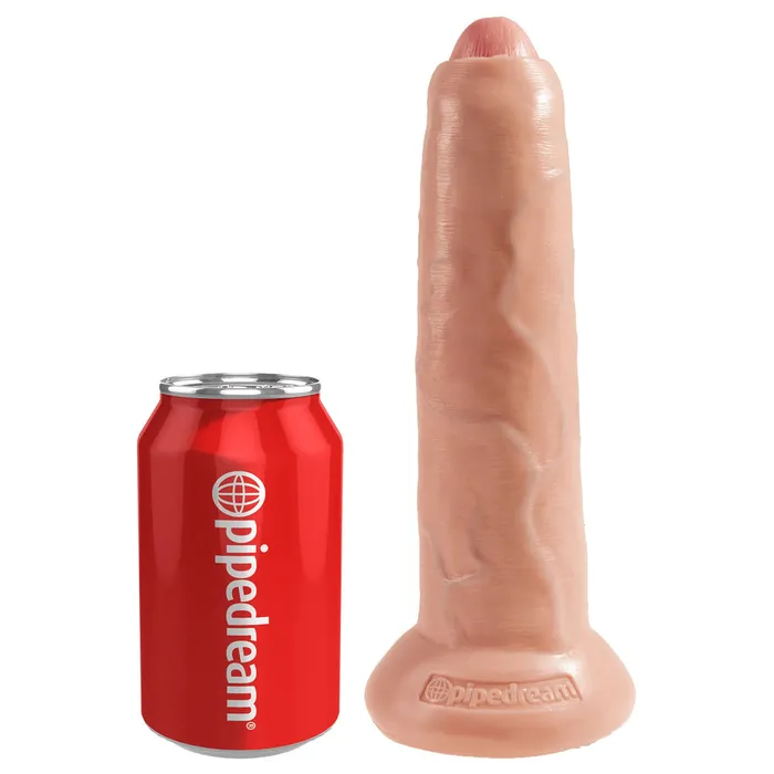 Pipedream Dildos King Cock 9 Inch Flesh Uncut Cock Dildo