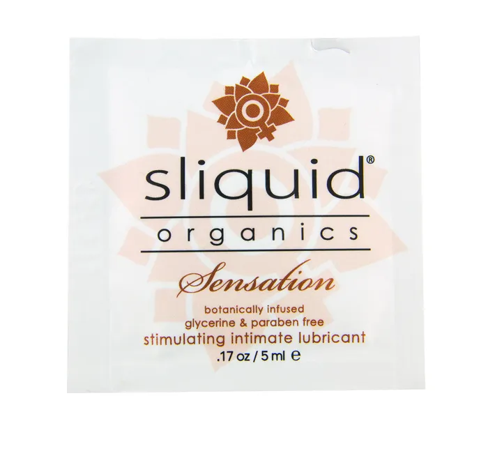 Sale Vibrators Sliquid Organics Sensation 200 Count Case 17 Oz 5ml Foils