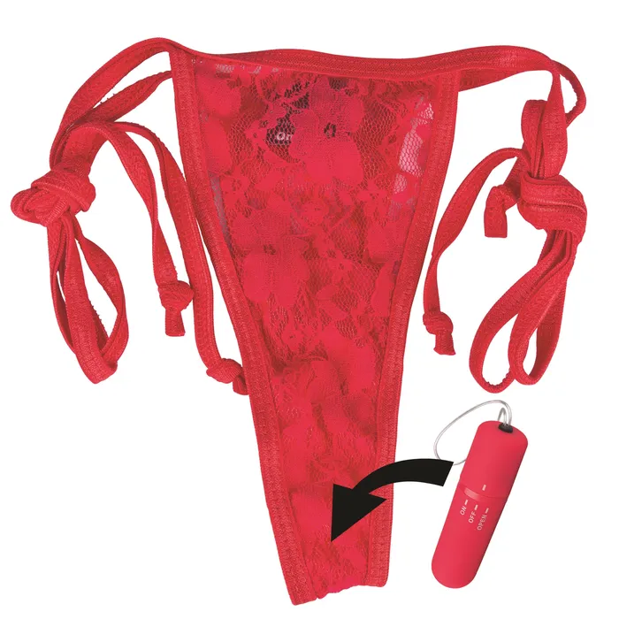 Screaming O Female Sex Toys My Secret Screaming O Vibrating Panty Set Red Each