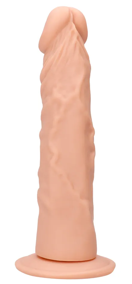 Shots RealRock Dildos 8 Inch Dong Without Testicles Flesh