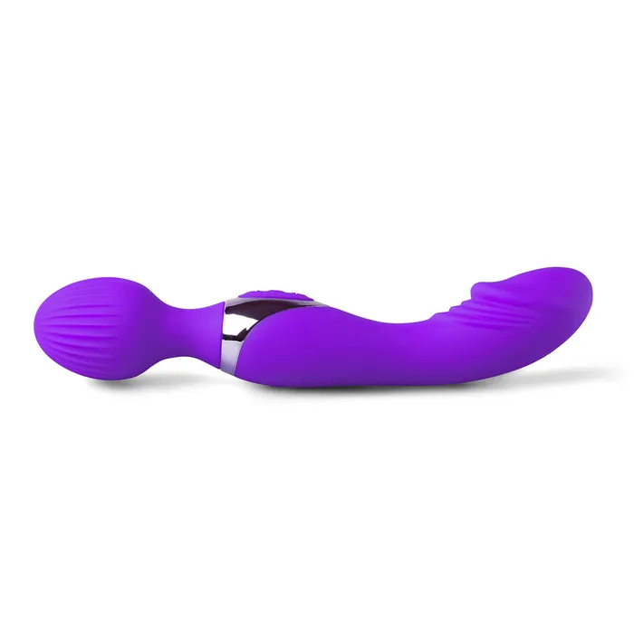 Various brands DoubleEnded Rechargeable Wand Massager Purple Female Sex Toys