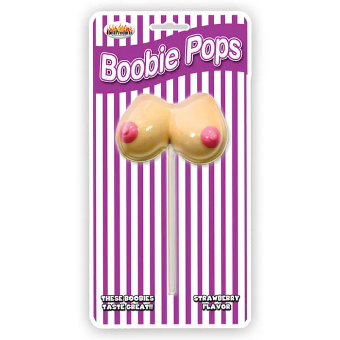 Vibrators HOTT PRODUCTS Boobie PopStrawberry