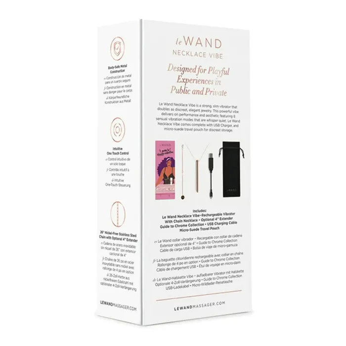 Vibrators Le Wand Le Wand Vibrating Necklace