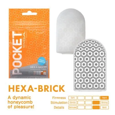 Vibrators TENGA Pocket Tenga Hexabrick