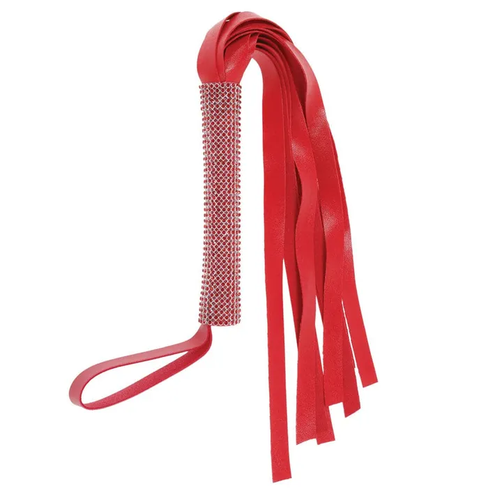 Amor Sparkle Flogger Red Sportsheets Vibrators