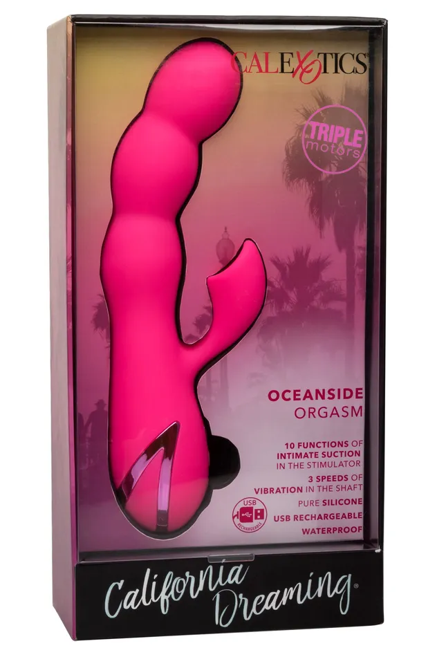 CalExotics Vibrators California Dreaming Oceanside Orgasm Pink