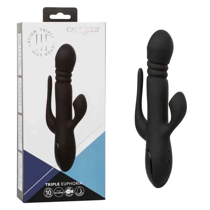 CalExotics Vibrators Iii Triple Euphoria Black