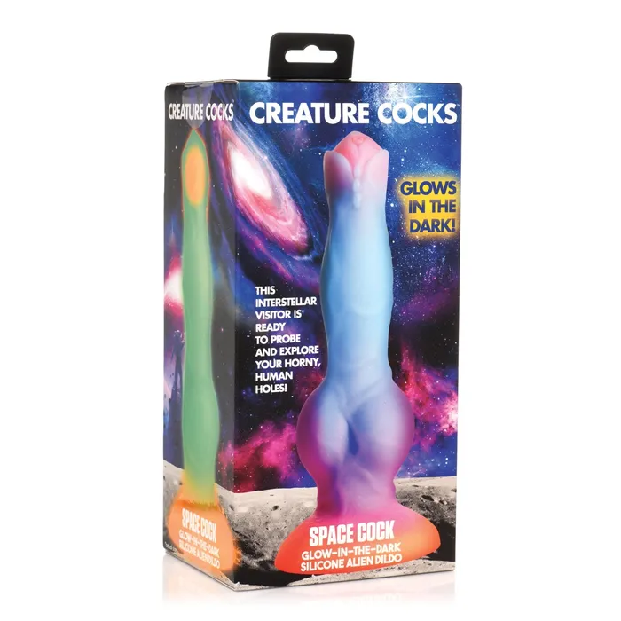 Creature Cocks Dildos Creature Cocks Space Cock Silicone Alien Dildo Glow in the Dark