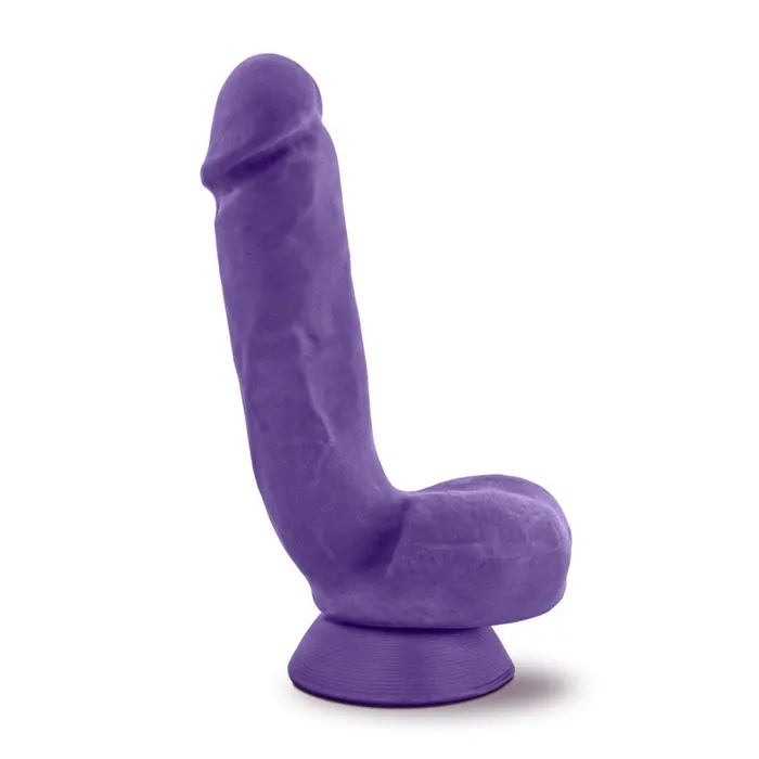 Dildos Blush Novelties Au Natural Bold Pound 85 Inch Dildo Purple