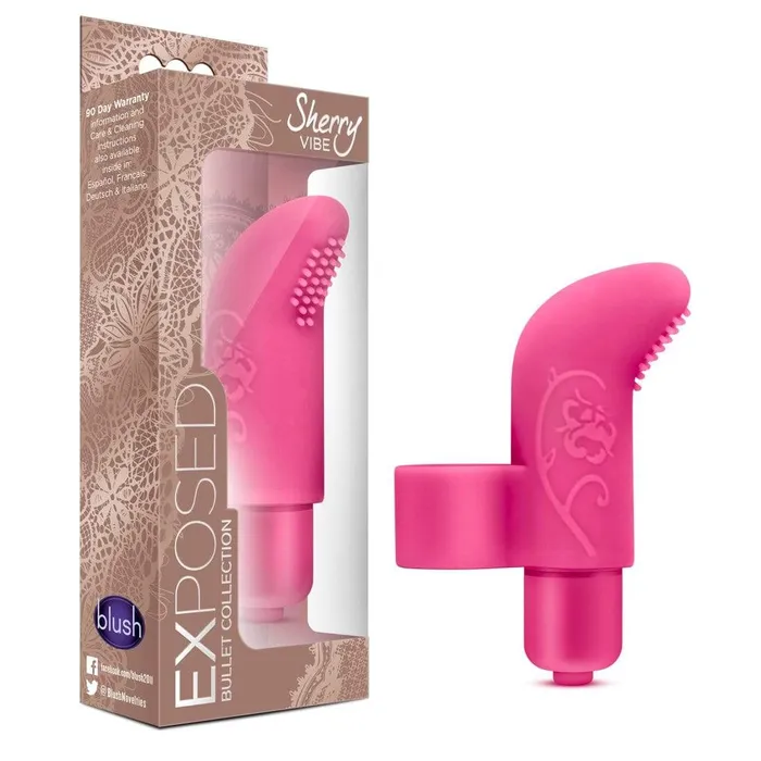 Exposed Bullet Collection Sherry Vibe Raspberry Blush Novelties Vibrators