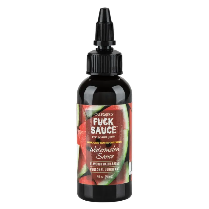 Fuck Sauce Flavored WaterBased Personal Lubricant Watermelon 2 Fl Oz CalExotics Lubricants