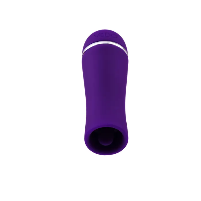 Liki Rechargeable Flicker Vibe Deep Purple VeDO Vibrators