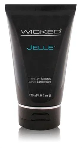 Lubricants Wicked Sensual Care Jelle WaterBased Anal Lubricant 4 Oz