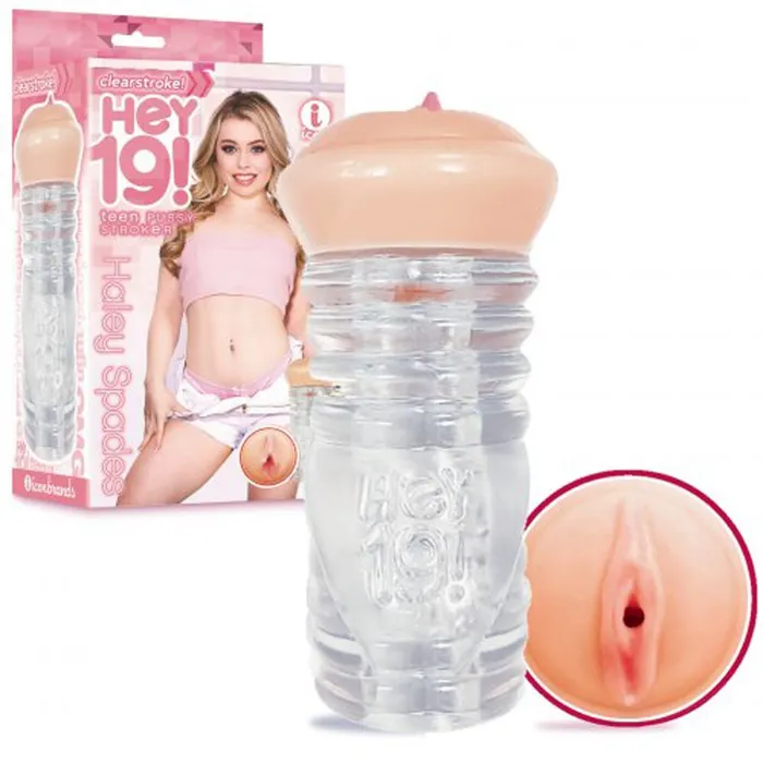 Male Sex Toys Hey 19 Clear Stroker Haley Spades Icon Brands