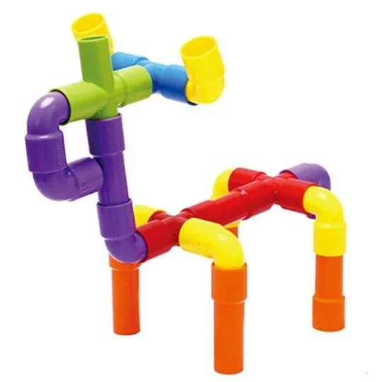 Pipe Building Blocks Toy 3ZToyBox Vibrators