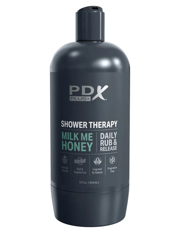 Pipedream Vibrators Shower Therapy Milk Me Honey Light