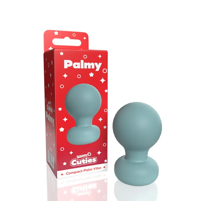 Screaming O Screaming O Cuties Palmy Palm Vibrator Powder Blue Vibrators