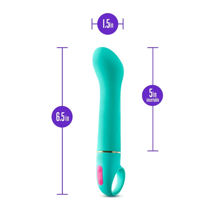 Vibrators Aria Flirty Af Teal Blush Novelties