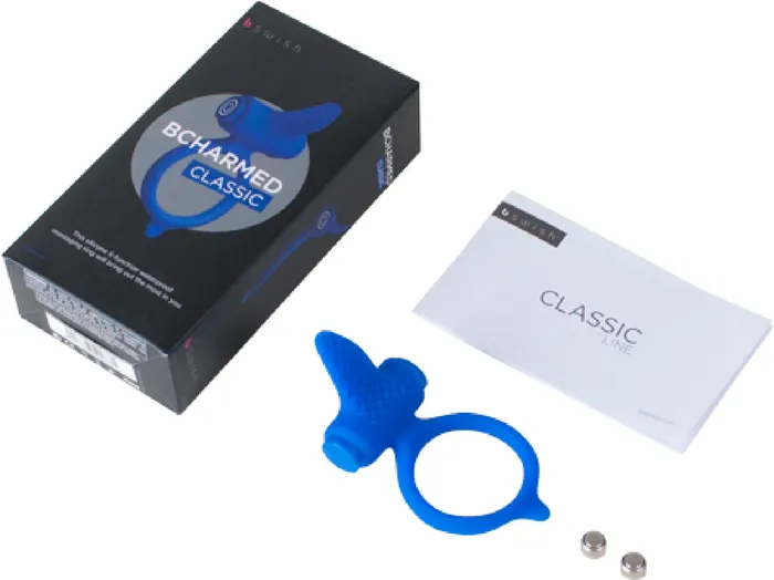 B Swish Vibrators BCHARMED Classic Albert Blue Blue Sex Toy Adult Pleasure