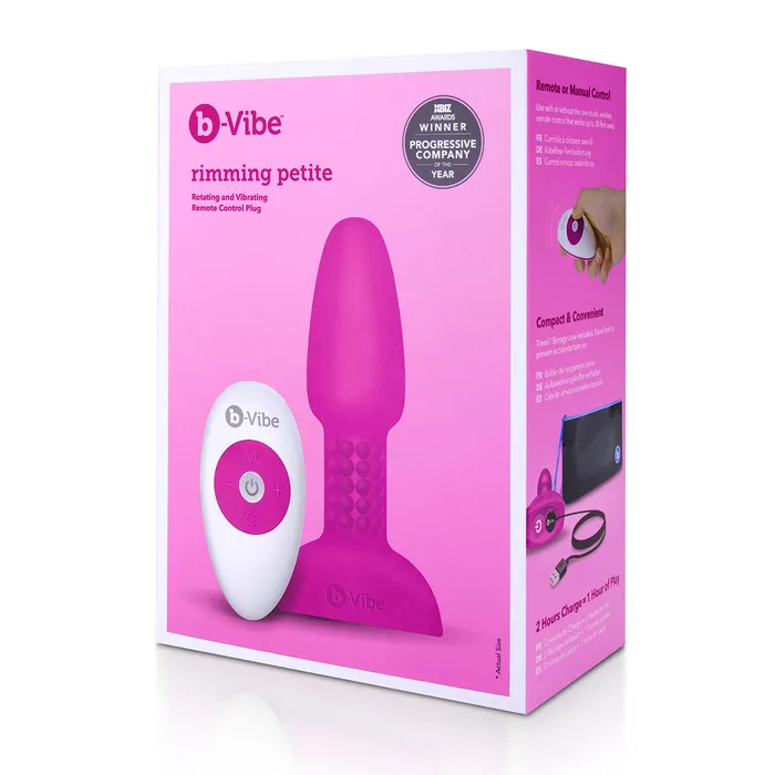 bVibe Rimming Petite Fuchsia BVibe Vibrators